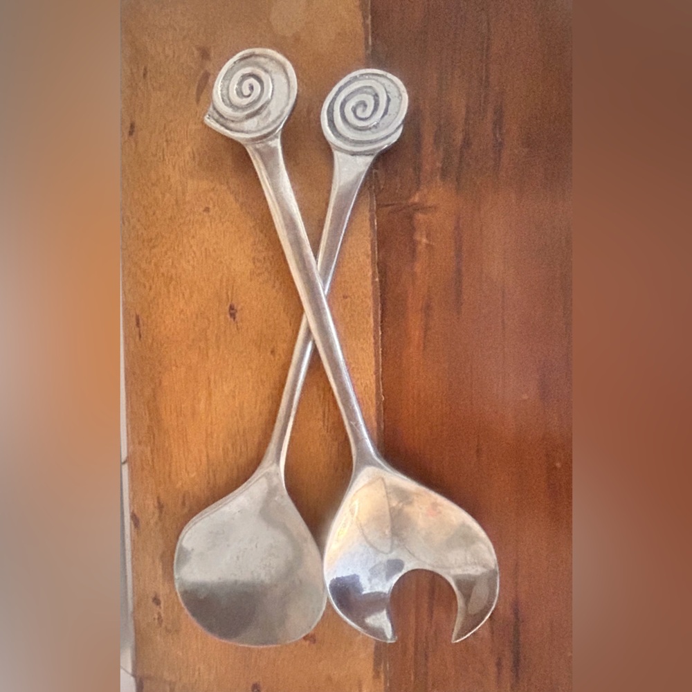 VTG Mariposa Salade Serving Utenils